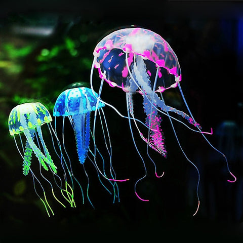 Glowing Jellyfish Artificial Swim for Aquarium, and Pools