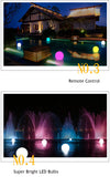 Waterproof LED Garden Light Outdoor Floating Ball