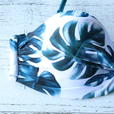 Leaves Print Bikini Swimsuit summer 2020