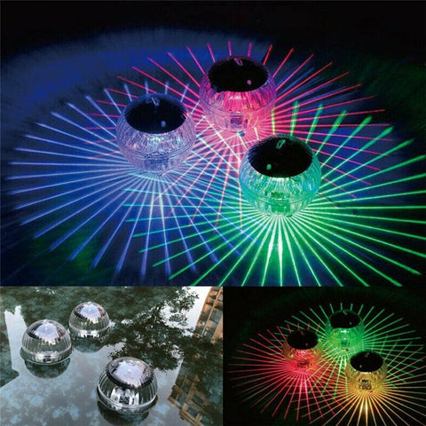 Disco Swimming Pool LED solar lights