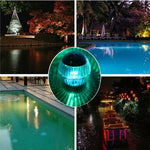 Disco Swimming Pool LED solar lights